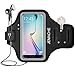 Galaxy Note 8/S7 Edge/S8/S8+ Armband, JEMACHE Gym Run/Jog/Exercise Workout Arm Band Case for Samsung Galaxy S6/S7/S8/S8 Plus, S6/S7 Edge, Note 5 8 with Key/Card Holder