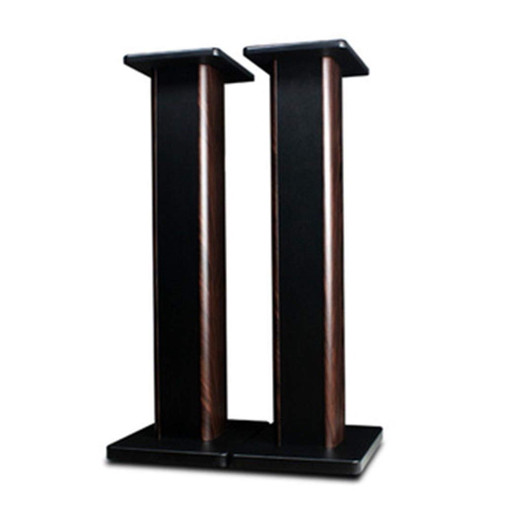 Speaker Stands Universal Freestanding Speaker Floor Stands-One Pair Home Theater Wooden Sand-fillabl