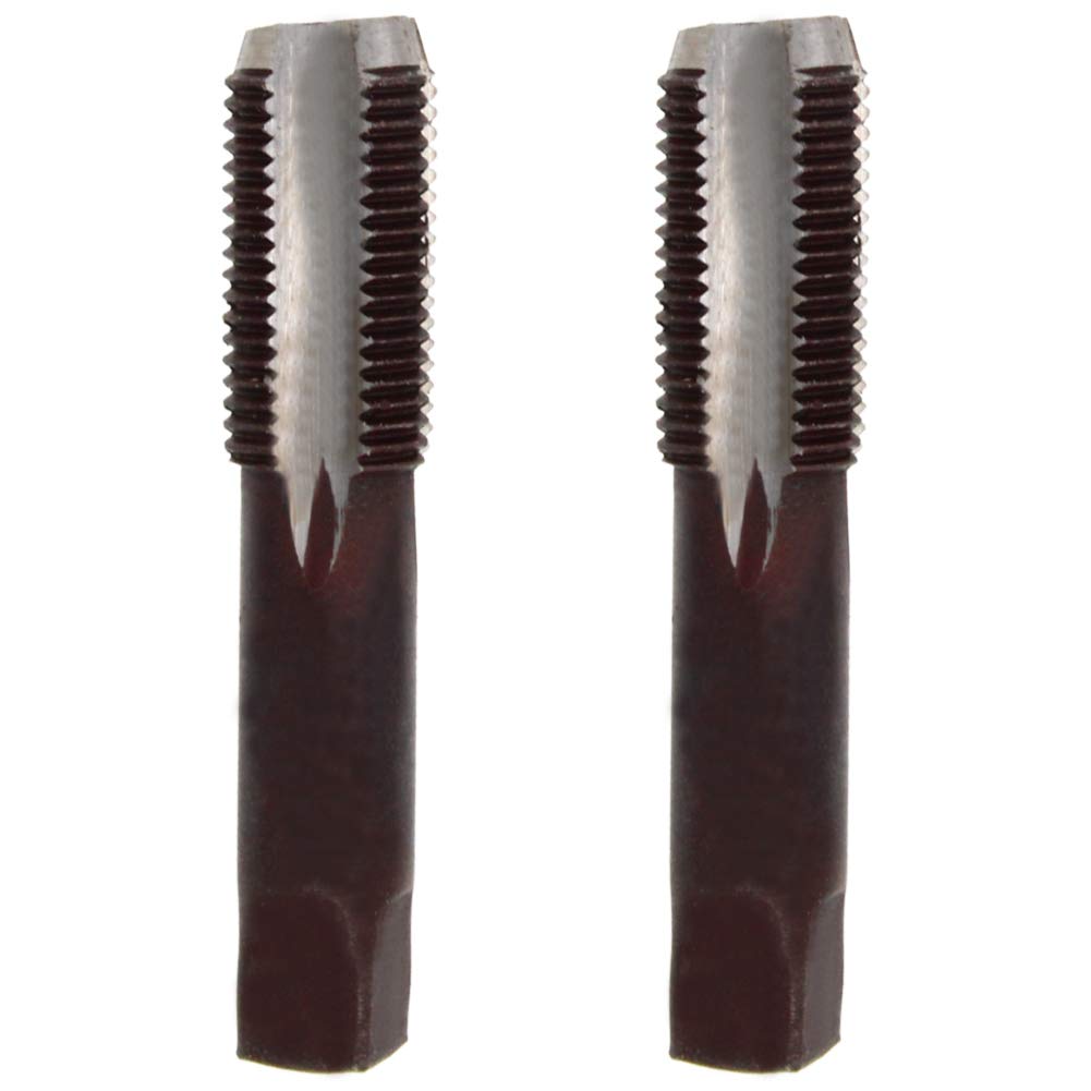 Utoolmart Hand Tap 9CrSi Steel Taper and Plug Tap M16 x 1.5mm Pitch H2 Hand Thread Plug for Threading Machine Electric Drill 2pcs