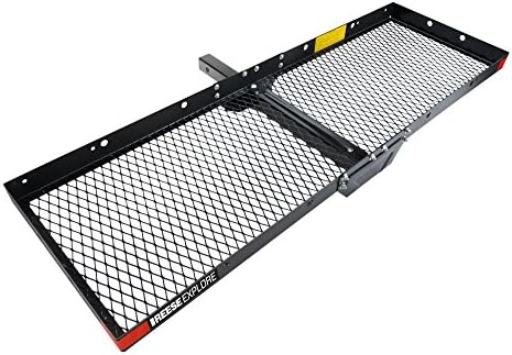 Reese Explore 1394500 Hitch Mount Cargo Tray, Black