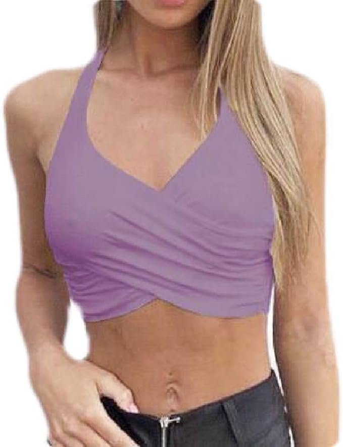 deep v neck wrap top