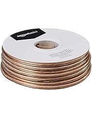 AmazonBasics 14-Gauge Audio Stereo Speaker Wire Cable - 100 Feet