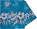 Hawaiian Shirt 35 Mens Bamboo Tree Print Beach Aloha Party Holiday Turquoise XL