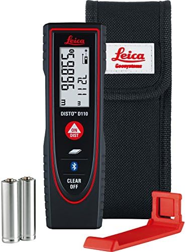 Advanced Leica Disto D110 Laser Distance Measure 60 Metre Range [Pack of 1]w/Min 3yr Cleva® Warranty