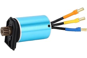 CFTGIW RC Car Brushless Motor High Performance Aluminum Alloy Copper Powerful Brushless Motor for WLTOYS 124008 Remote Contro