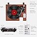 Record Player Turntable Professional Full-sized Wireless Receiver and Transmitter Automatic Vinyl Records Wireless Belt-Drive Stereo Record Player Vinyl-to-MP3 Encoding USB Playerthumb 2