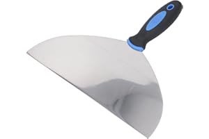 Stainless Steel Putty Scraper, Multi Effect Ergonomic Handle Scraper Tool Paint Spatula Drywall Knife with Hanging Hole for D