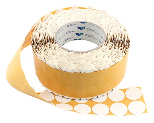 BONUS Eurotech 2XL11.10.0000/028A# Double Sided Adhesive Rings, In The “Fingerlift” Version, Ø 28 mm, 500 Pcs, Honey (Pack of 500)