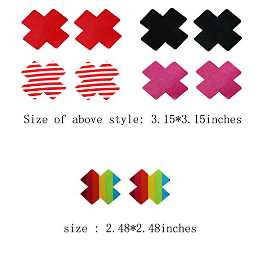 Self Adhensive Nipple Covers Disposable Lingerie Breast Pasties Petals