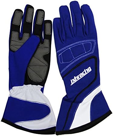 jxhracing G001HA Racing gloves-Blue-Large