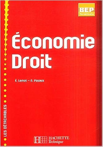 Economie Droit Terminale Bep Les Détachables Livre De L - 