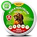 Pawstopia Flea Collar for Dogs - Best Protection Vet Recommended Hypoallergenic Waterproof - Adjustable Flea and Tick Prevention for Dogs - Natural Prevention from Fleas Ticks Larvae Treatment