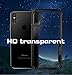iPhone X Case, Vivafree [Transparent Series] Premium Hybrid Slim Fit Crisp Clear Non Slip Protective Cover Case [Supports Wireless Charging] for Apple iPhone X/iPhone 10 (2017 Release) - Black