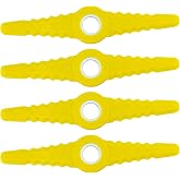 Fennoral 4 Pcs Replacement Trimmer Blade SB601RB for Sun Joe SharperBlade | Fits SB600E, SB601E, SB602E and 11.5-Inch 4.5-Amp Electric SharperBlade Stringless Grass Trimmer/Edger