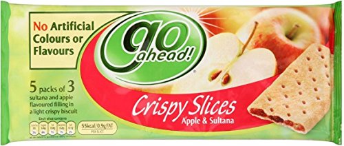McVitie's Go Ahead! Crispy Slices - Apple & Sultana (5 per pack - 218g)