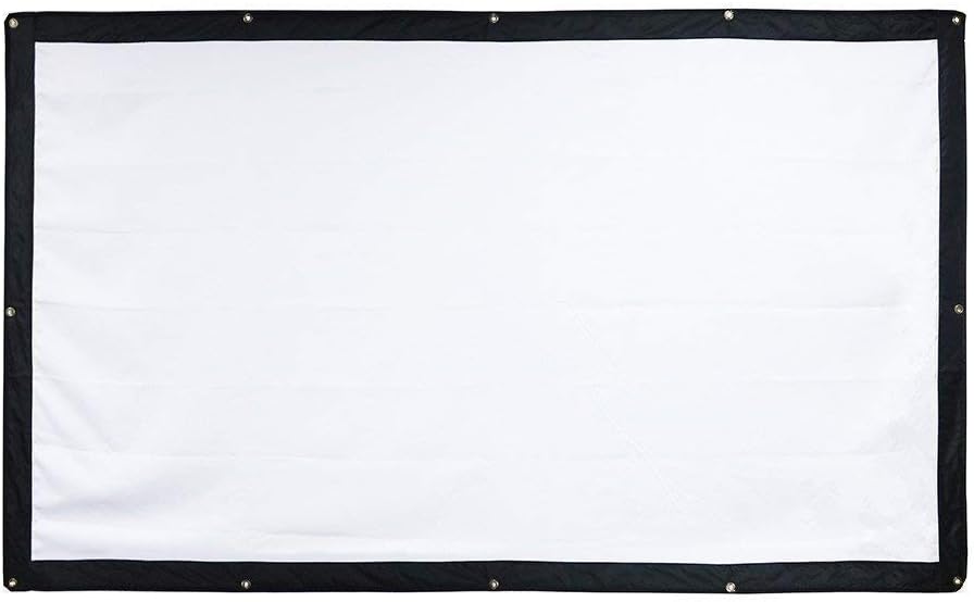 IGREAT 200 inch Portable Outdoor Projector Screen, 16:9 Folding HD Big Size Movie Screen for Home Theater Office Presentation: Office Products