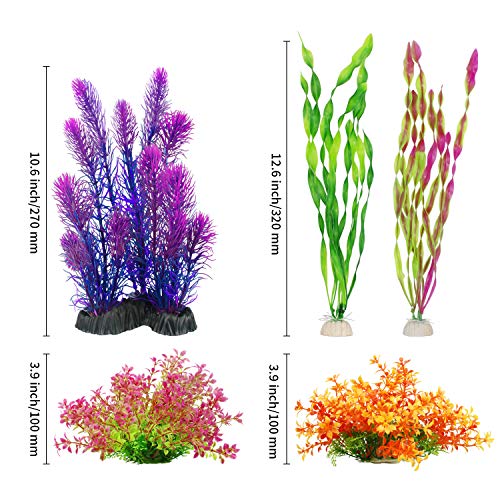image for MyLifeUNIT Artificial Aquariums Plants Plastic Fish Tank Plants for Aq