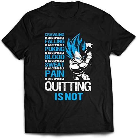 Vegeta Super Saiyan God Shirt - Quote Dragon Ball T-Shirt