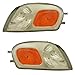 1997-2005 Chevrolet/Chevy Venture, 1997-2004 Oldsmobile/Olds Silhouette, 1999-2005 Pontiac Montana & 1997-2000 Trans Sport Park Van Corner Light Turn Signal Marker Lamp Set Pair Right Passenger And Left Driver Side (1997 97 1998 98 1999 99 2000 00 2001 01 2002 02 2003 03 2004 04 2005 05)