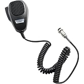 RoadPro TM-2002 4-Pin Dynamic CB Microphone, Black