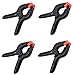 Online Best Service 4 Pack - 6 Inch Spring Clamps Large Heavy Duty Plastic Muslin Clamps