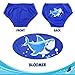 Baby Boy Shark Cake Smash Outfit 1st Birthday Bloomers Bowtie Adjustable Y Back Suspenders Strap Clip Costume Diaper Cover Clothes Set