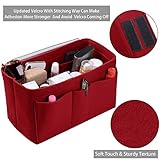 Felt(3MM) Fabric Purse Organizer Insert for Purse Handbag Tote Bag, 3 Sizes, 8 Colors