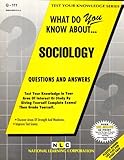 What Do You Know about Sociology?, Rudman, Jack, 0837371112