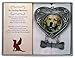 Dog Sympathy Photo Christmas Ornament - in Loving Memory - Pet Keepsake - Heart Shaped - Holds a 1 3/4