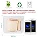 Winzwon Reusable Sandwich Bags Clear Leakproof Reusable Storage Bags for Food 5 Pack Ziplock PEVA Food Grade Bags Freezer For Snack Lunch Home Travel Thick Reusable Bag 7.75'' X 8.5''