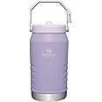 Stanley IceFlow Flip Straw Jug with Handle 64 oz| Twist On Lid and Flip Up Straw | Leak Resistant for Travel and Sports | Insulated Stainless Steel | BPA-Free | Lavender