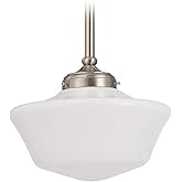 12-Inch Retro Style Schoolhouse Pendant Light