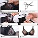 Freahap Lace Pocket Bra for Silicone Breastforms Crossdress Black 42D