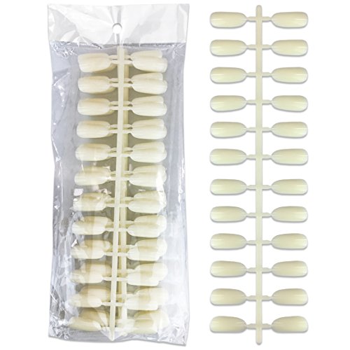 Beauticom 5 Piece Natural Color Flat Practice Nail Art Designs and Swatch Tips Display Board Palette for Polish UV Gel