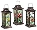 New Creative Fluttering Garden Friends Solar Lantern, 3 Piece Set, Butterfly, Dragonfly, and Hummingbird