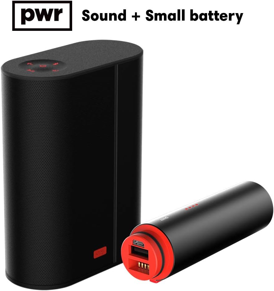 Knog PWR Sound (Power Bank Small) Adult Unisex, Black, One Size