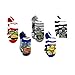 TMNT Teenage Mutant Ninja Turtles Teen Adult 5 Pack Ankle Socks