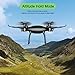 Drone for Beginners and Adults Free Felt Drone with Altitude Hold Mode 15 Minutes Flight Headless Mode 3 Speed One Key Take Off for Novice and Kids (Black)