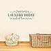 TOARTi Laundry Today or Naked Tomorrow Laundry Room Wall Decal Funny Laundry Sticker Quotes Wall Decorations Black 22.8” X 7.9”