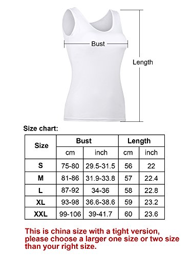 image for Hestya Women Tank Top Built-in Bra Camisole Padded Cami Top Bra Top Ca