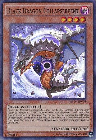 Yu-Gi-Oh! - Black Dragon Collapserpent (AP06-EN006) - Astral Pack: Booster Six - Unlimited Edition - Super Rare