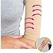 CTKcom Arm Slimmer - Compression Short Sleeve for Women Girls,Compression Slimming Arm Sleeve Shaping,Slimming Arm Shapewear Slimmer,Color:Beige