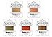 Beadsmith Soutache Braided Rayon Cord / Trim Bundle: 5 Colors, 3mm Wide, 3 Yds per color 'Peachy Sunset