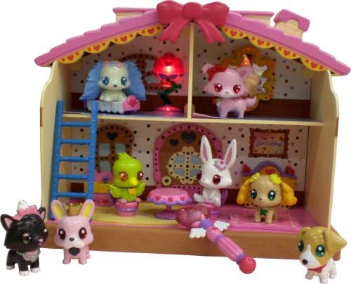 Amazon ジュエルペット 光りかがやく魔法のジュエルハウス 紅玉のおうち 人形 ドール おもちゃ