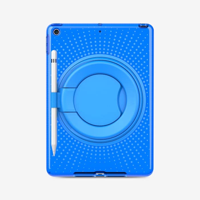 Tech21 Evo Play2 with Pencil Holder for iPad 7th/8th/9th Gen - Protective iPad Case with Impact Protection Blue โ image 1