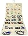 Freegrace Hanging Jewelry Organizer Revolving Hanger - Secure Zipper Closure - 25 Pockets,23 Hooks - Foldable Storage & Display Solution - For All Jewelry & Bijoux (Beige)