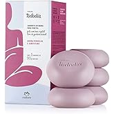 SABONETE EM BARRA PURO VEGETAL NATURA TODO DIA AMORA VERMELHA E JABUTICABA CAIXA COM 5 UNIDADES 90g/cada