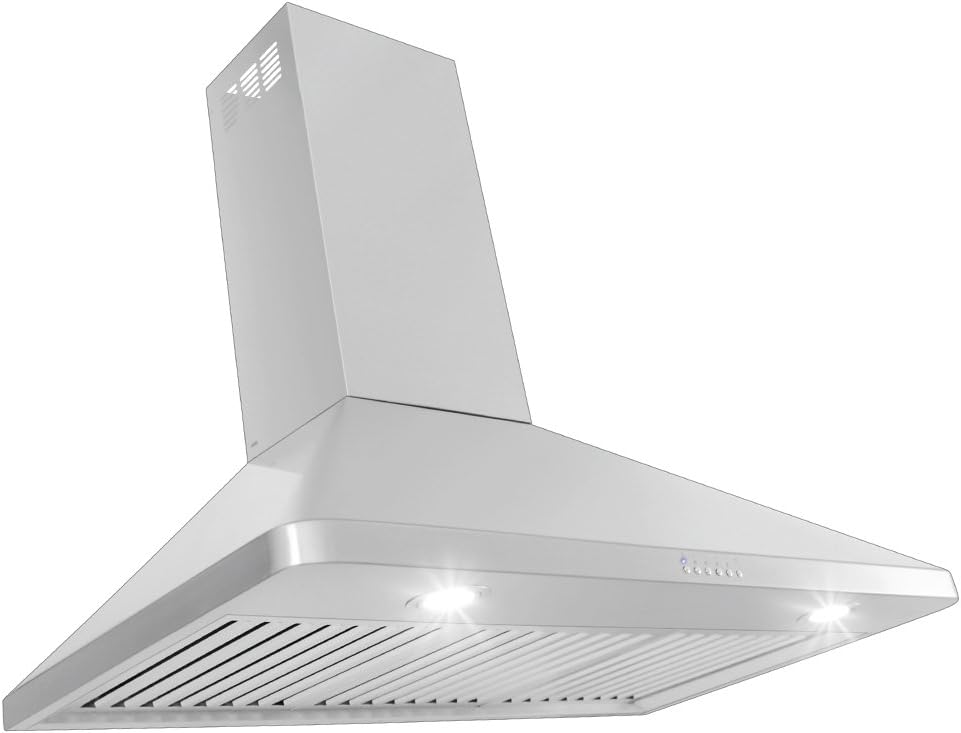 Proline Professional Wall Range Hood PLJW 129.36 900 CFM, 36"