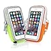 Pack of Two iPhone 7 Plus Armbands, RISEPRO Sports Armbag Touchscreen Pouch Multifunctional Pockets Outdoor for iphone7, 7 Plus, 6, 6S, 6plus, 5, 5s, 5c,Galaxy Card Holder Jogging Running