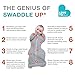 Love to Dream Swaddle UP, Blue, Newborn, 5-8.5 lbs., Dramatically Better & Allow Baby to Sleep in Their Preferred arms up Position for self-Soothing, snug fit Calms Startle Reflex